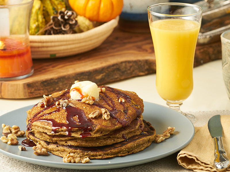 Fall Pumpkin Pancakes