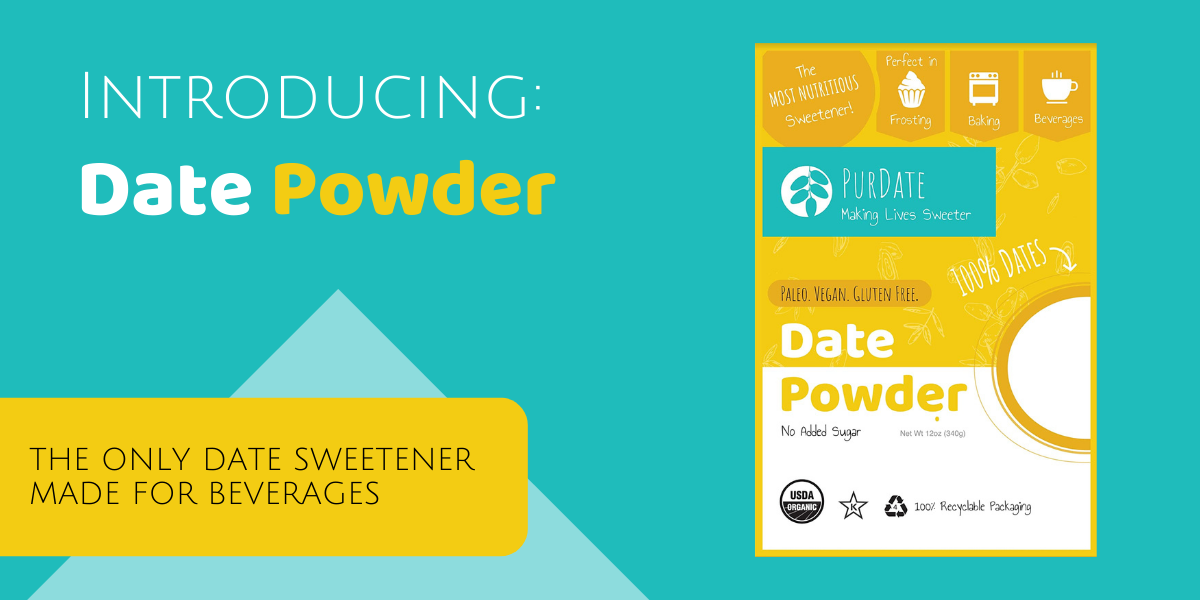 Date Powder packaging and blog image