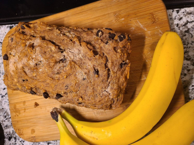 GF Vegan Banana Bread