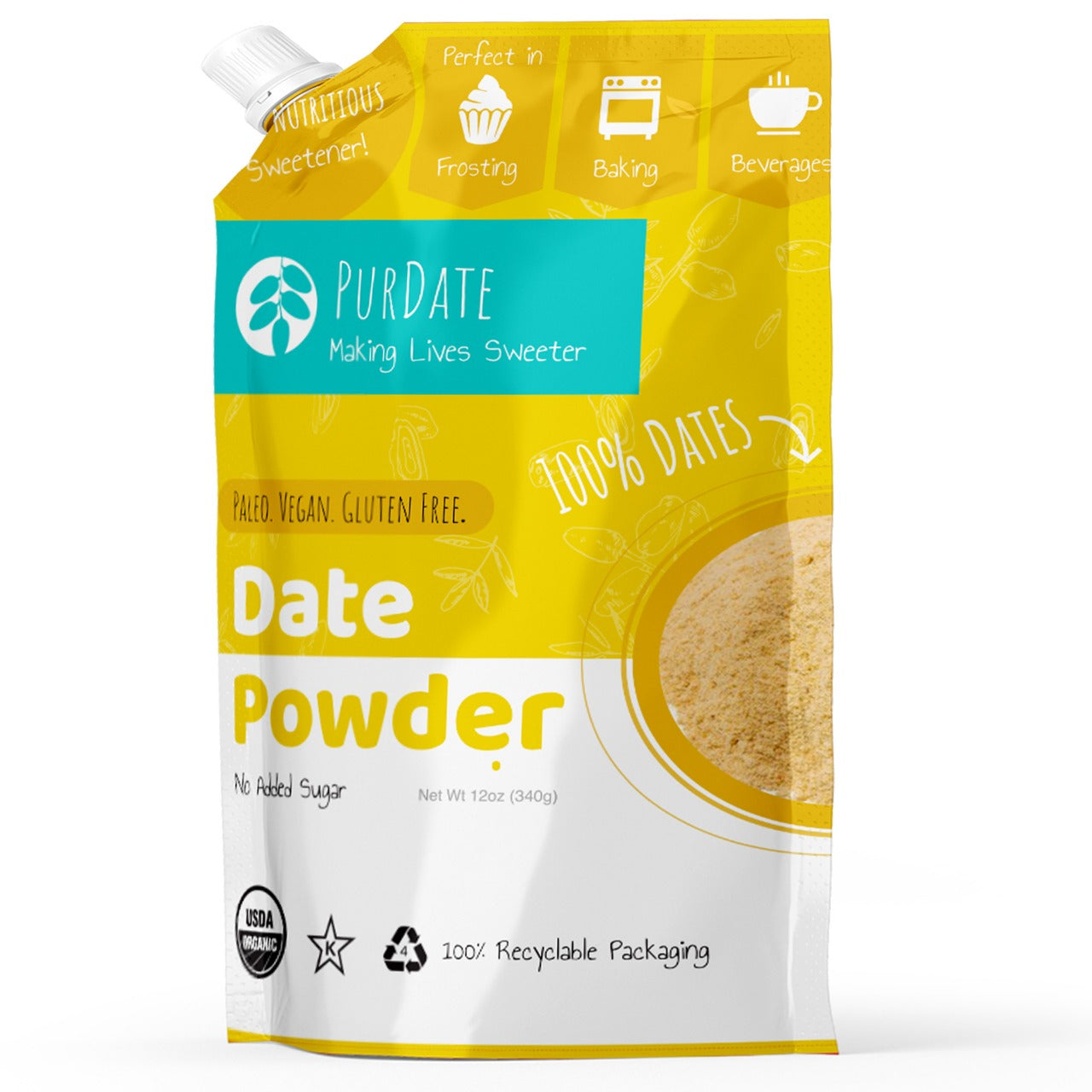 PurDate Organic Date Powder